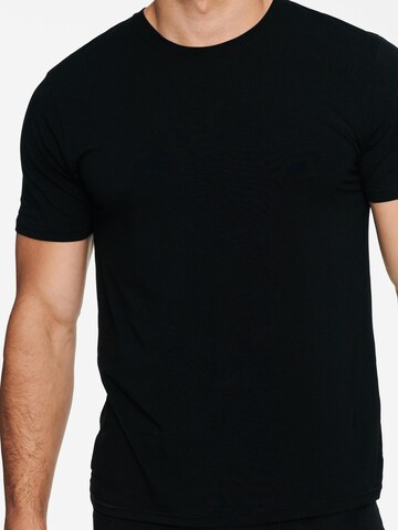 Henderson Shirt 'Figurbetontes T-Shirt mit Bambusviskose, Grade XL' in Black