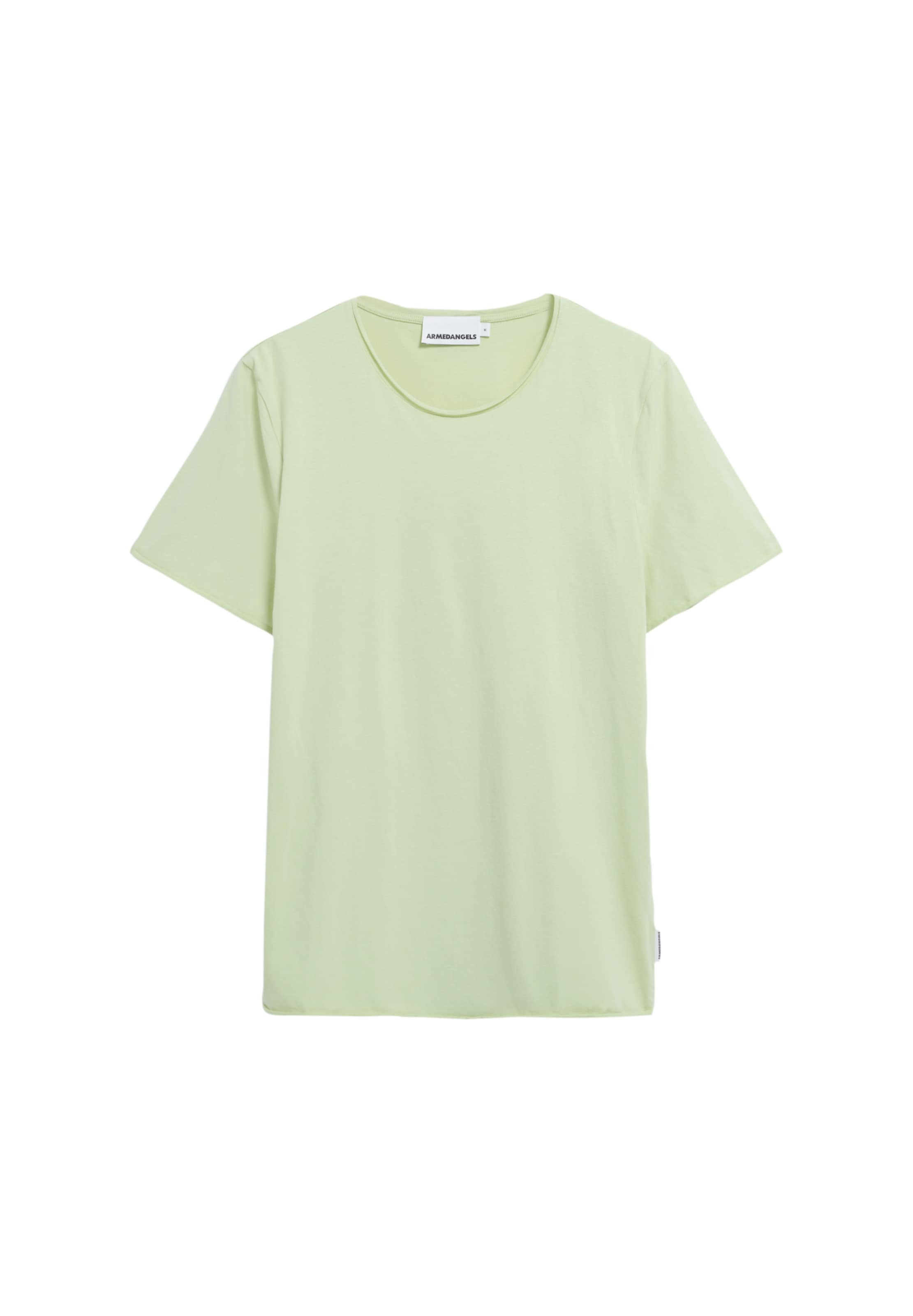 ARMEDANGELS T-Shirt JAAMES BRUSHED in Grün: Vorderseite