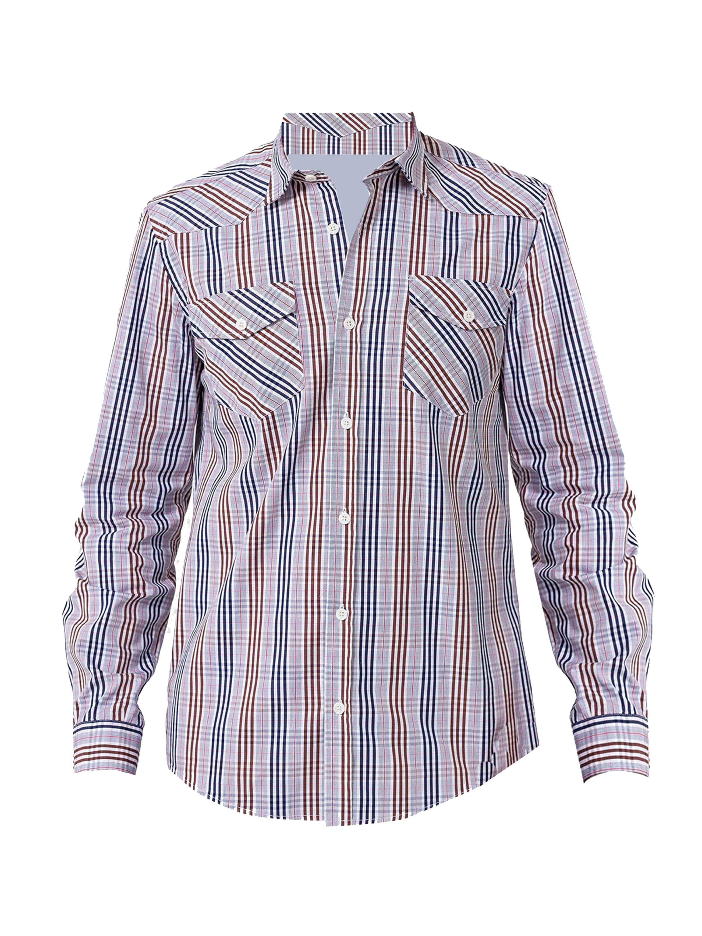 Regular fit Camicia di By Diess Collection in blu: frontale