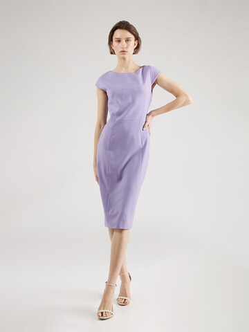 BOSS Sheath Dress 'Dekaliah' in Purple: front