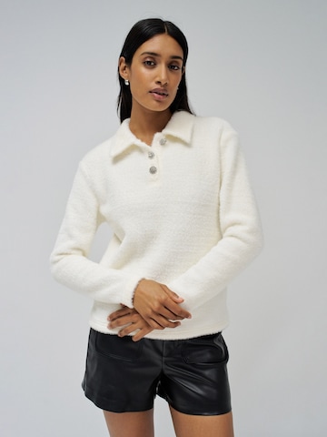 Salsa Jeans Sweater in White: front
