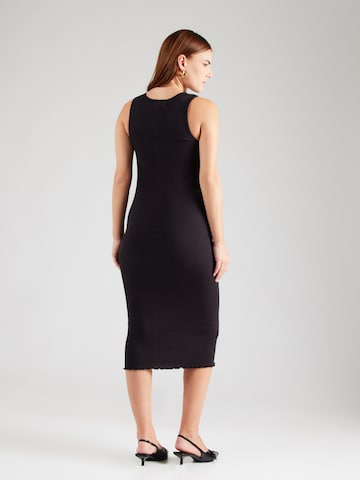 Calvin Klein Jeans Kleid 'Four H' in Schwarz: Rückseite