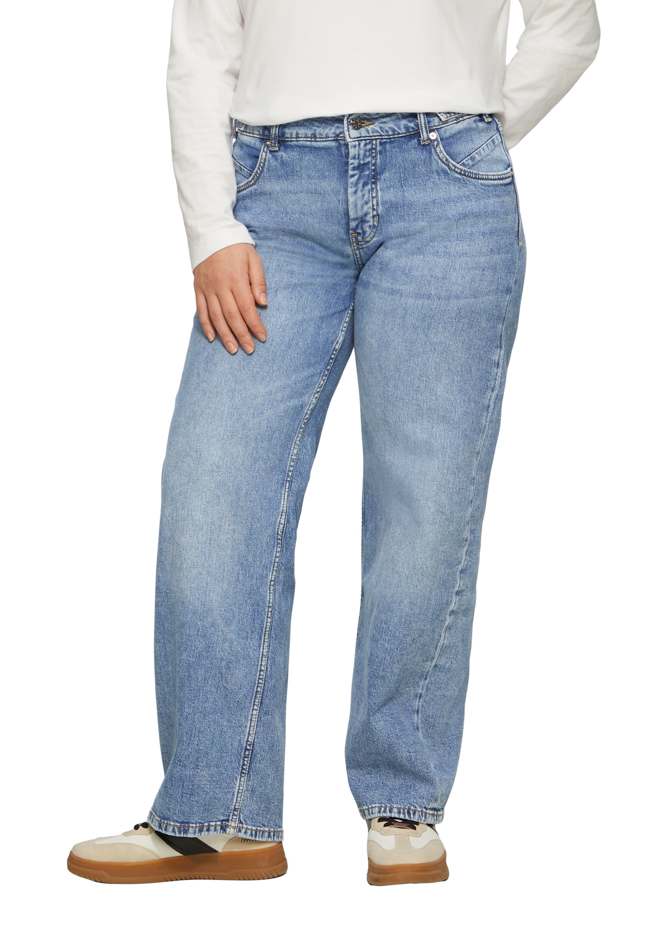 s.Oliver Regular Jeans in Blauw