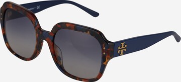 Tory Burch Okulary przeciwsłoneczne w kolorze niebieski: przód