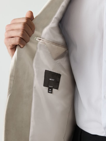 Next Slim Fit Sakko 'Self' in Weiß