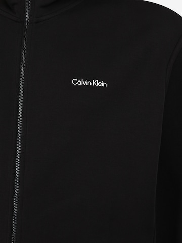 Calvin Klein Big & Tall Sweatjacka i svart