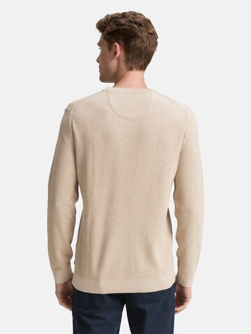 Pull-over TOM TAILOR en beige
