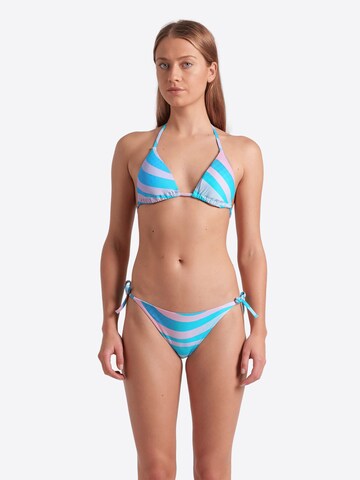 Triangolo Bikini 'WATER PRINT' di ARENA in blu: frontale