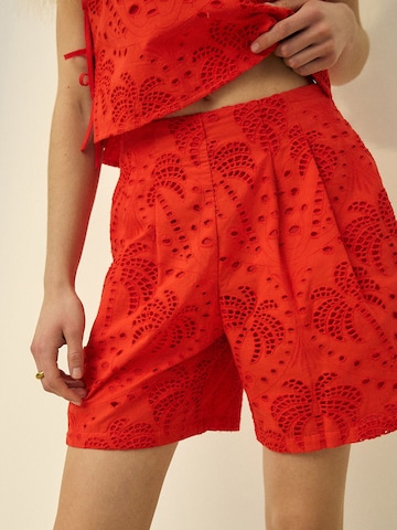 Next - regular Pantalón 'N. Premium' en rojo
