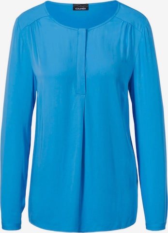 Goldner Blouse in Blauw: voorkant