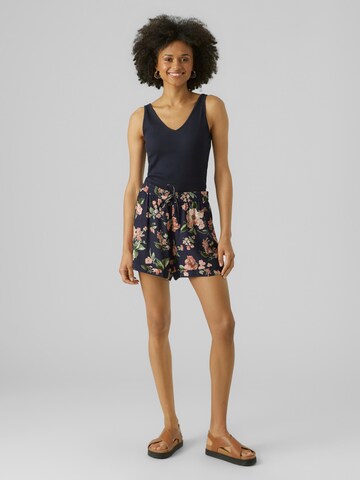 VERO MODA Regular Shorts 'BUMPY' in Blau