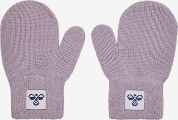 Hummel Handschuhe in Lila: Vorderseite