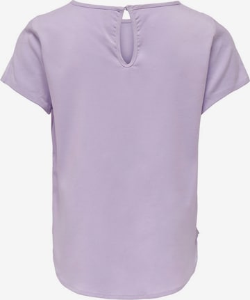 T-Shirt KIDS ONLY en violet