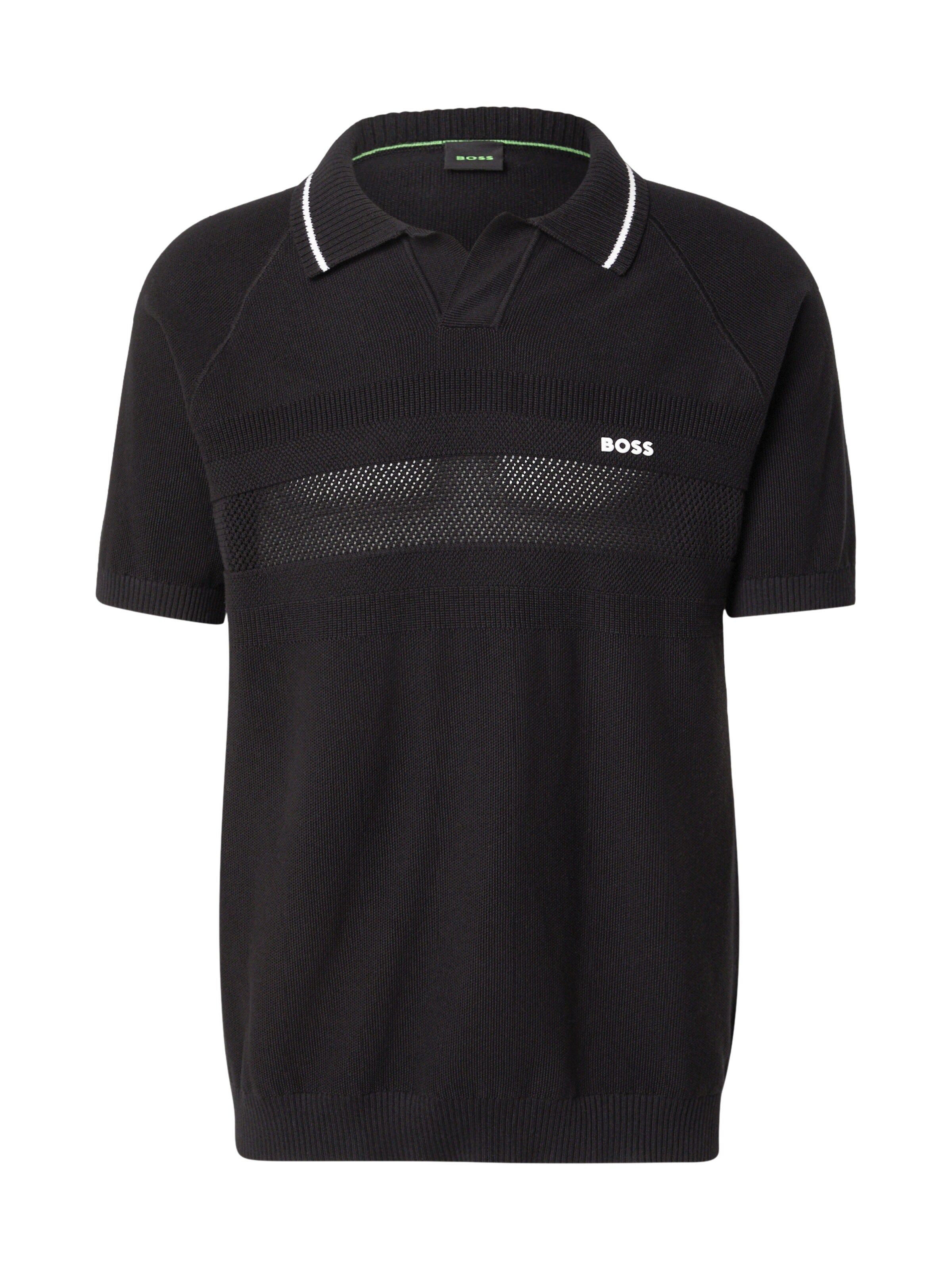 Pull-over 'Member' BOSS en noir : devant