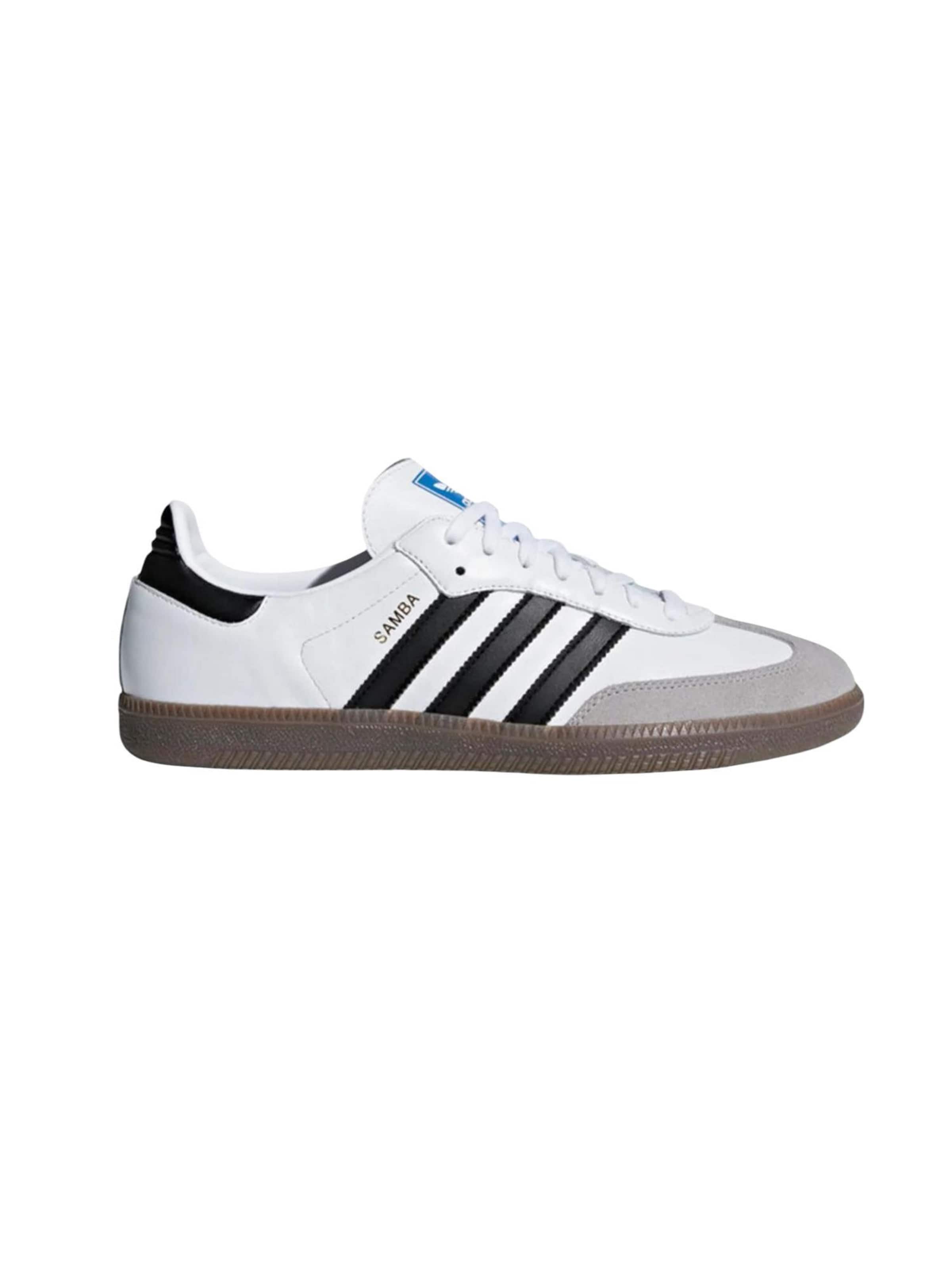 Sneaker bassa 'SAMBA OG B75806' di ADIDAS ORIGINALS in bianco