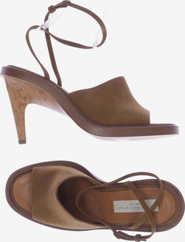 Stella McCartney Sandals & High-Heeled Sandals in 41 in Brown: front