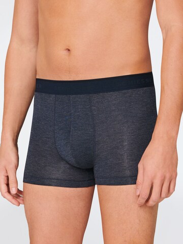 SCHIESSER Regular Boxershorts in Blauw: voorkant