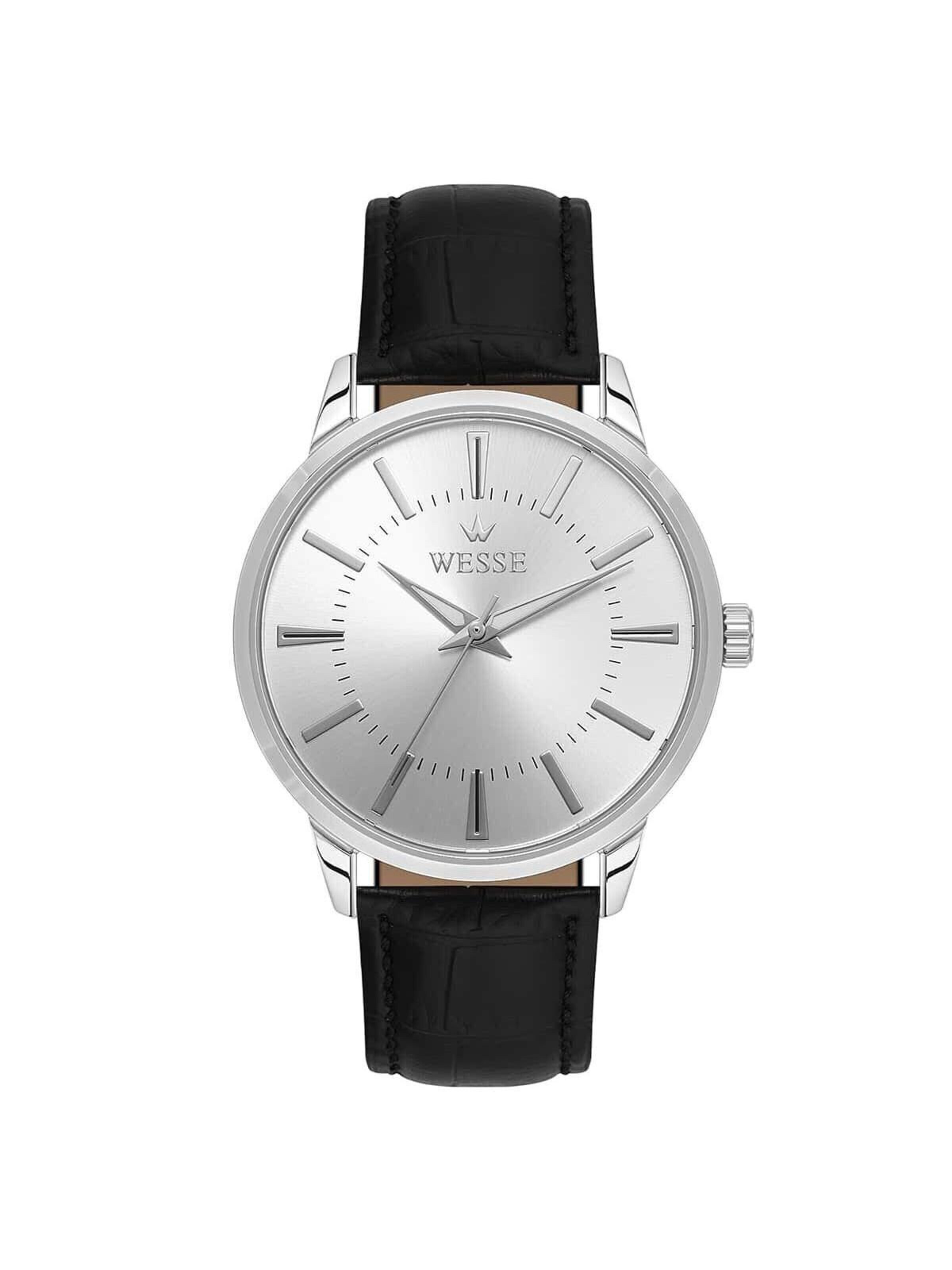 WESSE - Reloj analógico 'WWG203813' en negro: frente