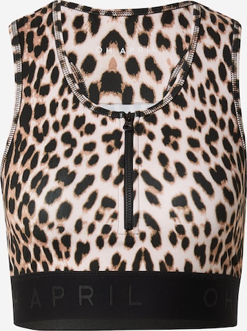 Bustieră Sutien 'Taylor' de la OH APRIL pe bej: față