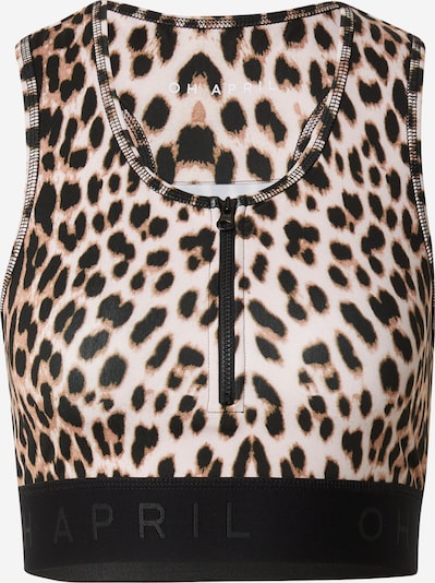 OH APRIL Rintaliivi 'Taylor' värissä beige / vaaleabeige / musta, Tuotenäkymä