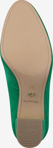 TAMARIS Официални дамски обувки в зелено