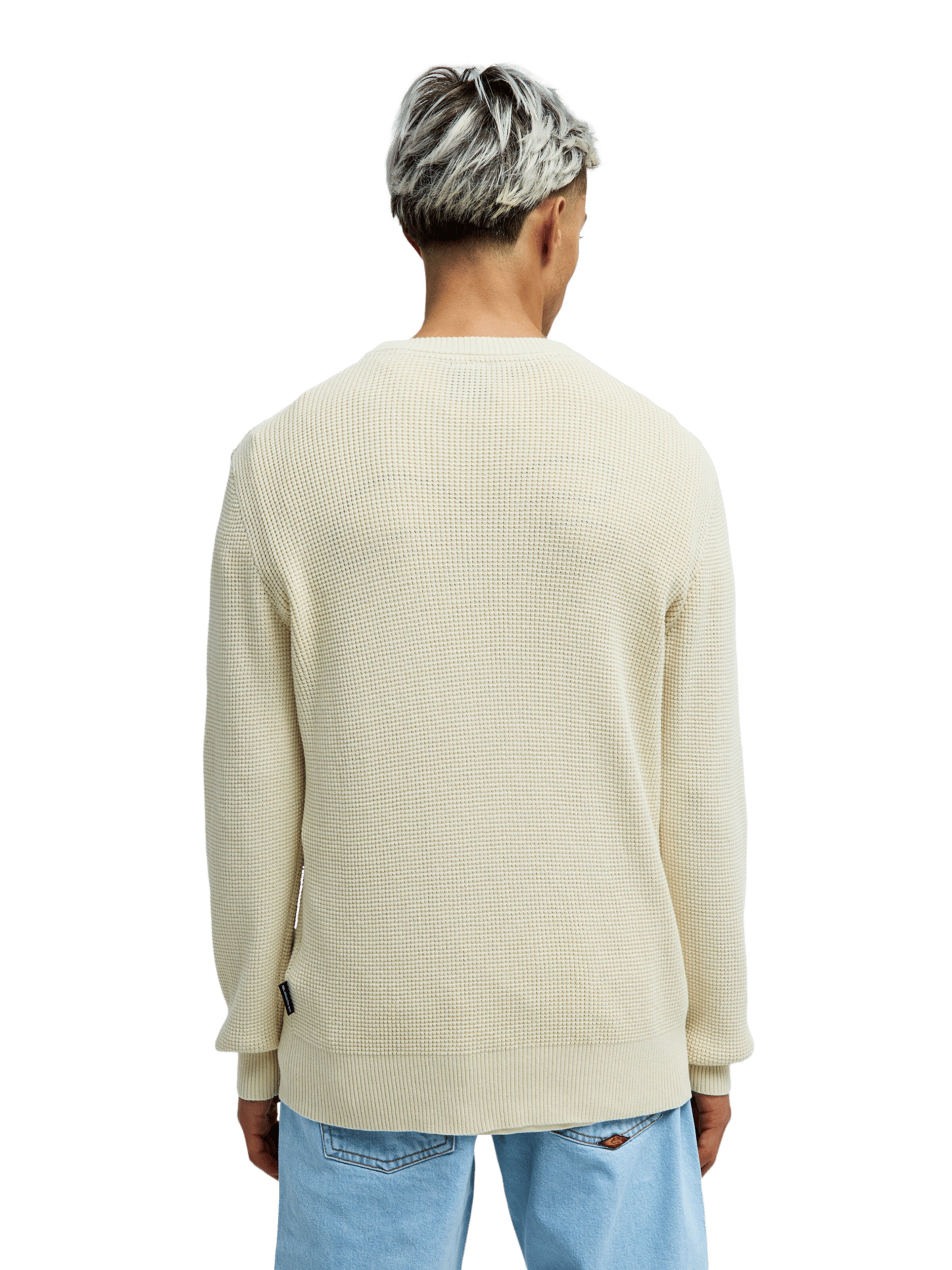 QUIKSILVER Sweatshirt 'Waffle' in Beige