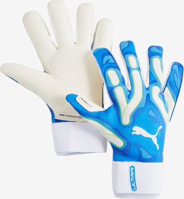 PUMA Athletic Gloves 'Ultra Ultimate' in Blue: front