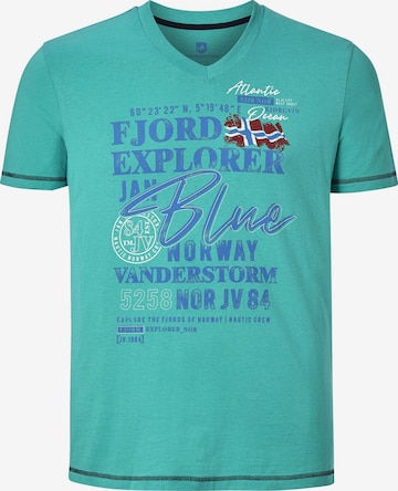 Jan Vanderstorm T-Shirt 'Nordger' in Blau: predná strana
