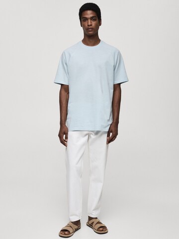 MANGO MAN Shirt 'Circo' in Blue