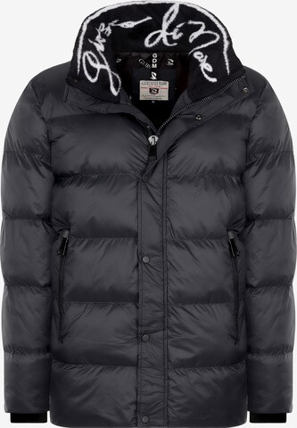 Veste d’hiver 'Chamonix' Giorgio di Mare en noir : devant