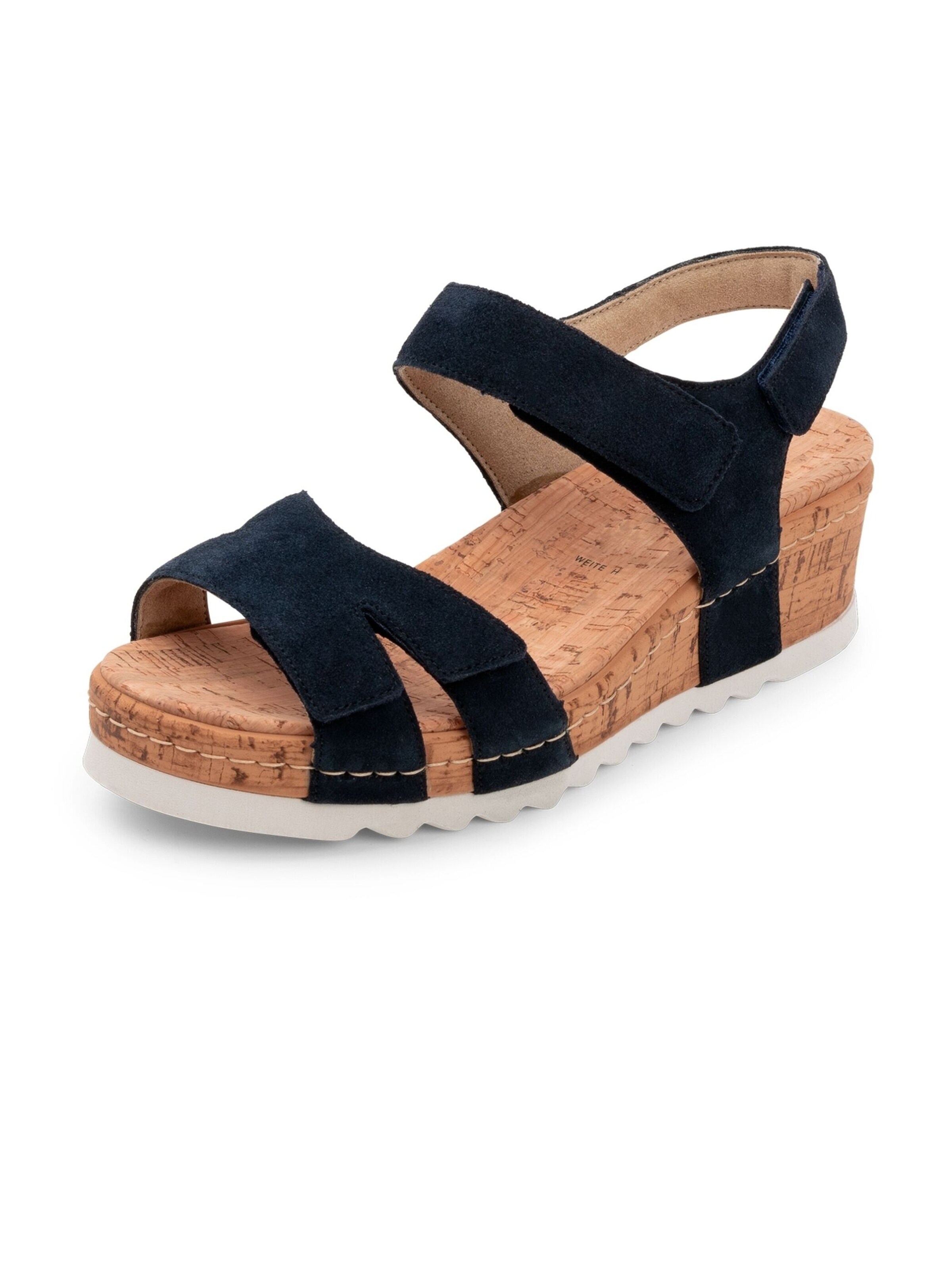 Sandalo di VITAFORM in blu: frontale