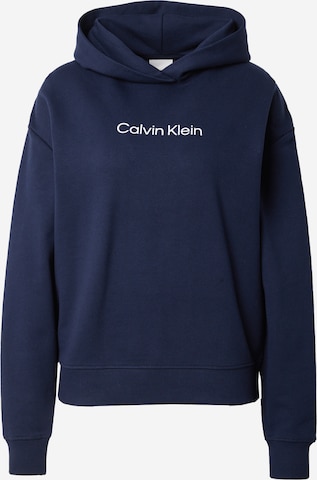 Calvin Klein Bluzka sportowa 'HERO' w kolorze niebieski: przód