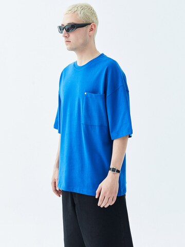 T-Shirt 'Galena Park' VAMOS CLO en bleu