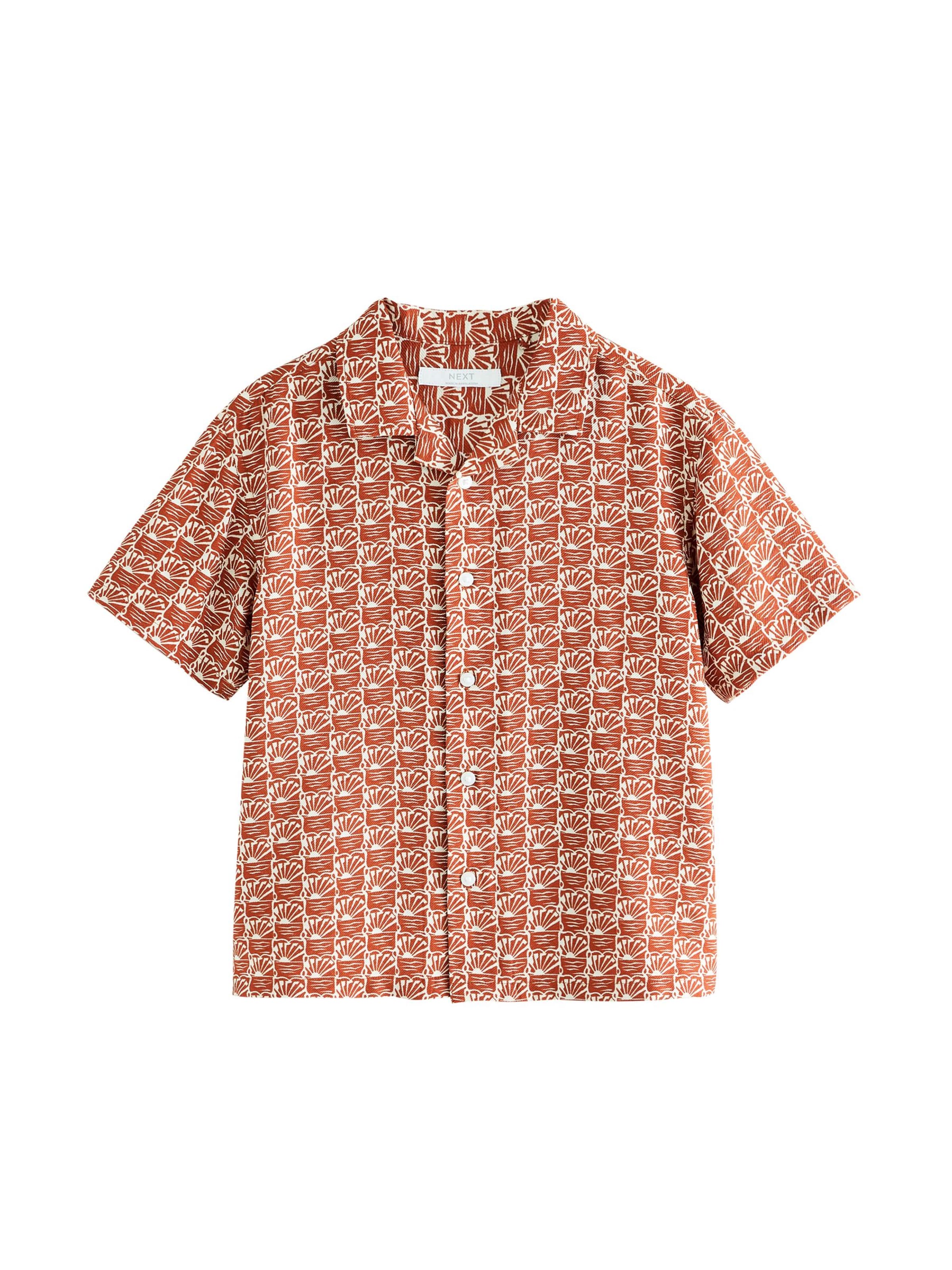 Next Klasický střih Košile – hnědá: přední strana