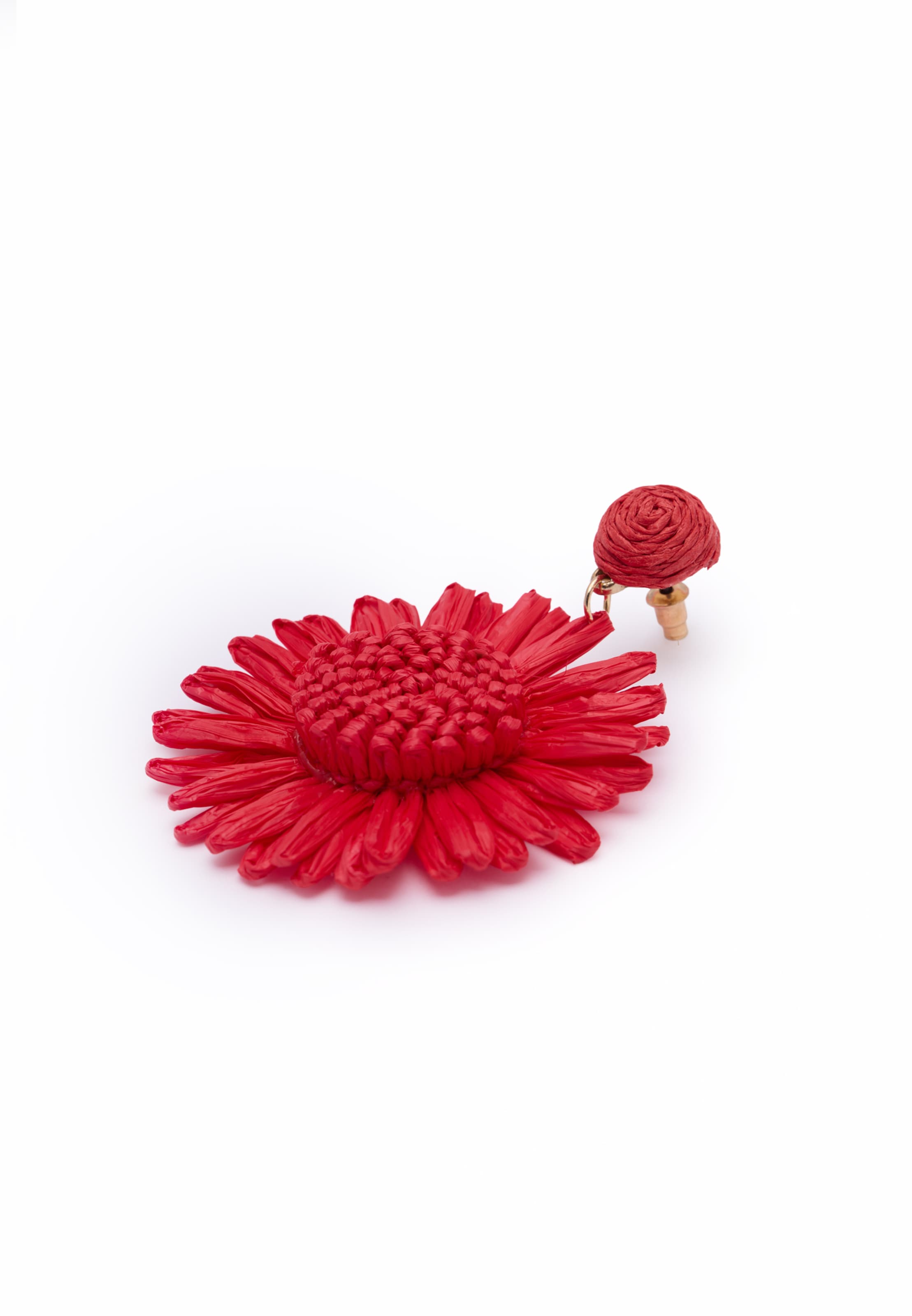 IZIA - Pendientes en rojo