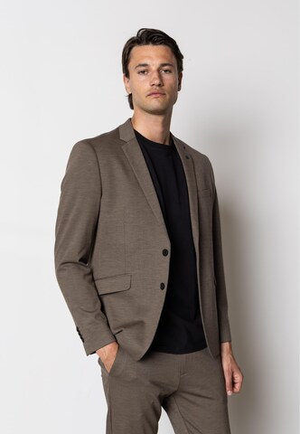 Clean Cut Copenhagen Slim fit Colbert 'Brendon' in Groen: voorkant
