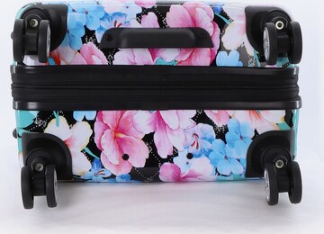 ELLE Suitcase 'Flower' in Mixed colors