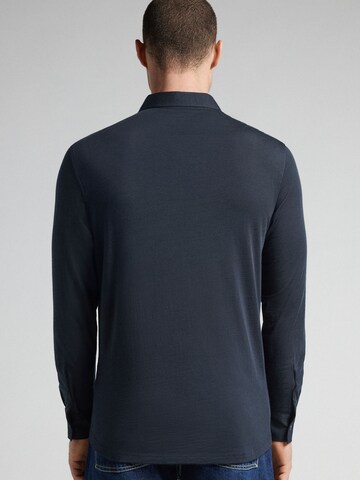 IUMAN Intimissimi Uomo Regular Fit Hemd in Blau