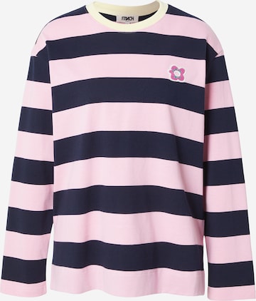 mėlyna FRNCH PARIS Marškinėliai: priekis