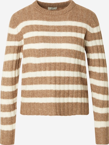 JDY - Jersey 'JDYMILEY' en marrón: frente