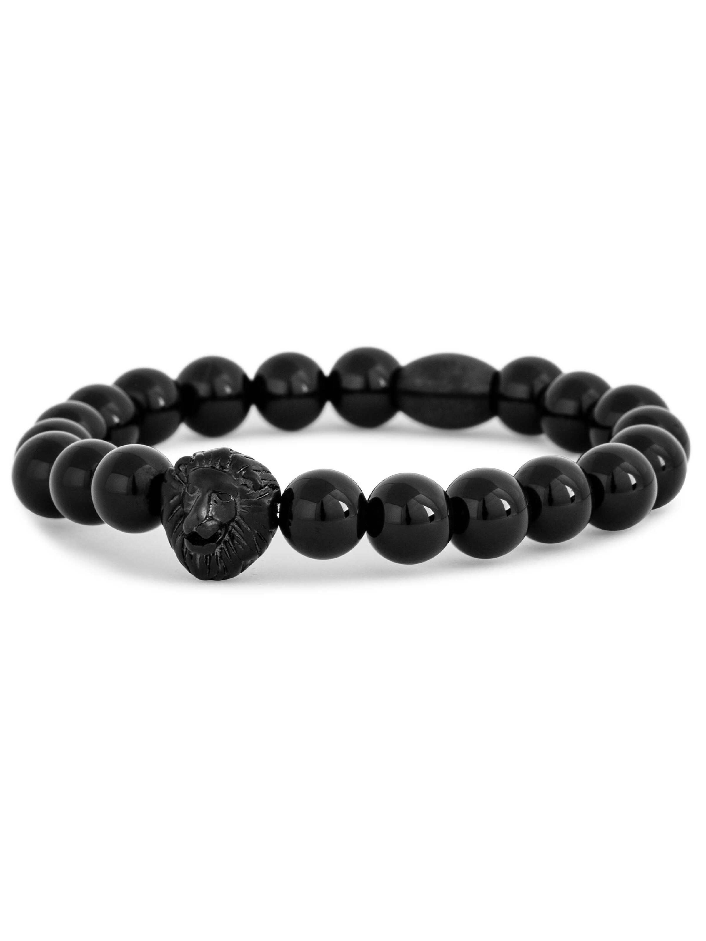 Akitsune Bracelet 'Regis' in Black: front