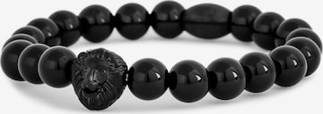 Akitsune Armband 'Regis' in Schwarz: Vorderseite