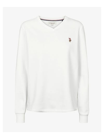 U.S. POLO ASSN. Sweater 'UWMacy' in White, Item view