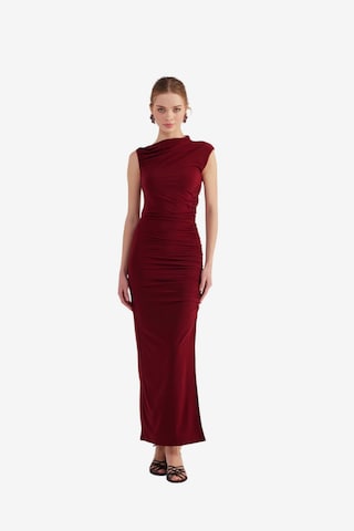 Robe HOLLY LOLLY en rouge : devant