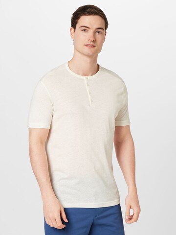 UNITED COLORS OF BENETTON Shirt in White: front