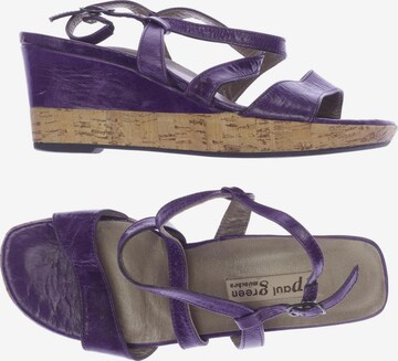 Paul Green Sandals & High-Heeled Sandals in 38 in Purple: front