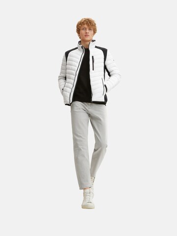 TOM TAILOR Between-Season Jacket in White