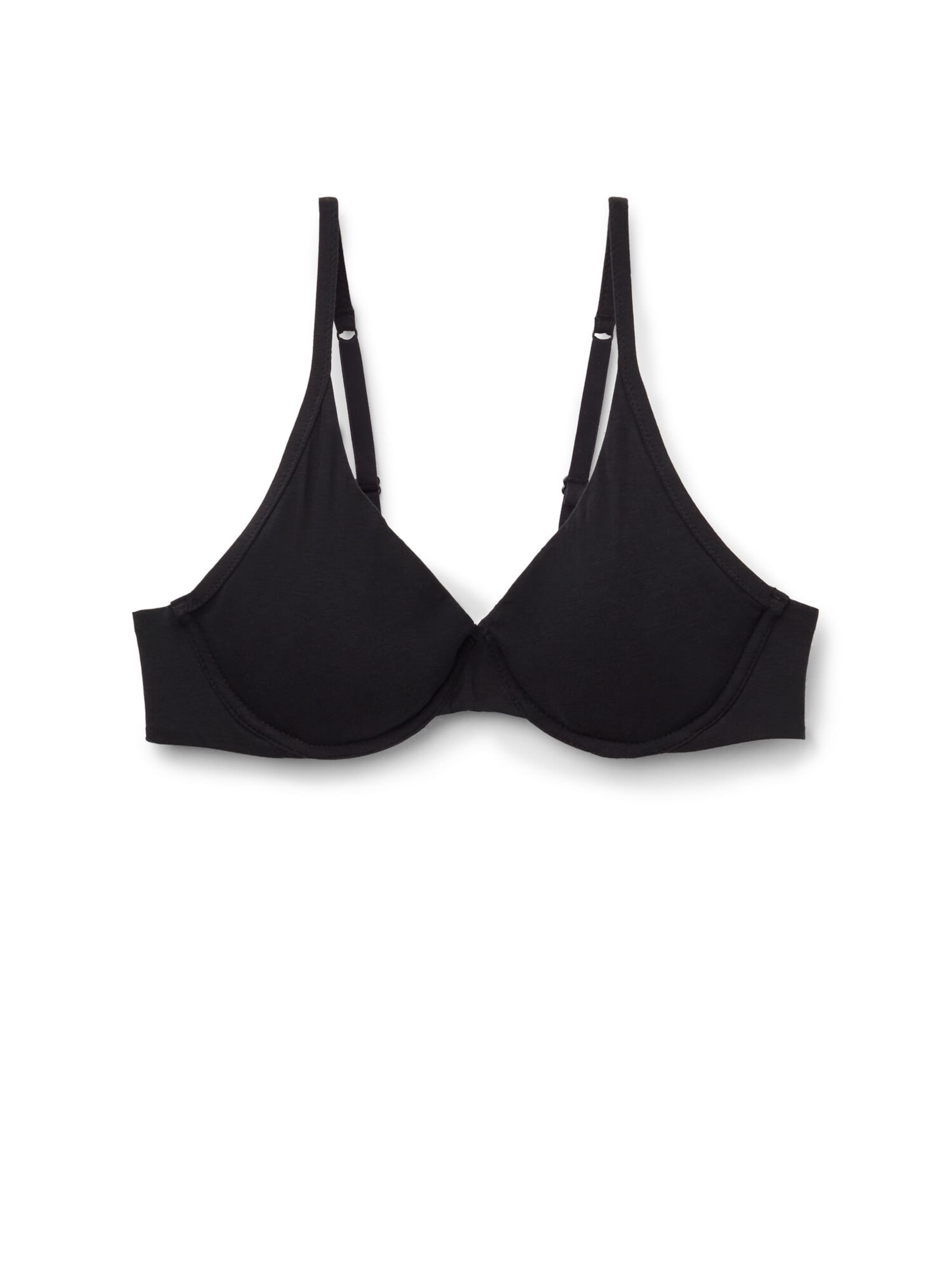 INTIMISSIMI Balconette BH 'AMALIA' in Schwarz: Vorderseite