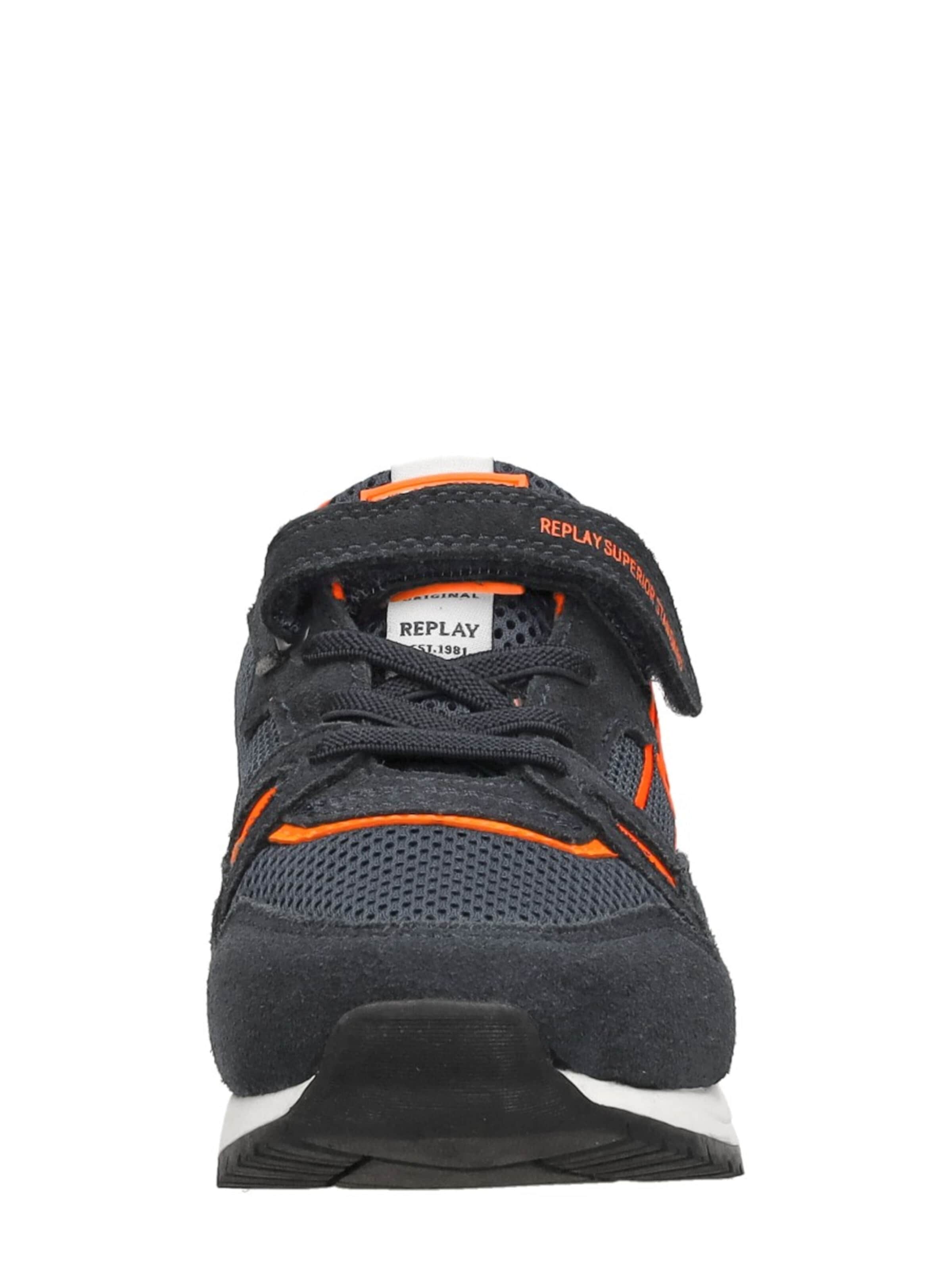 REPLAY Sneakers 'Shoot JR 11' in Blauw