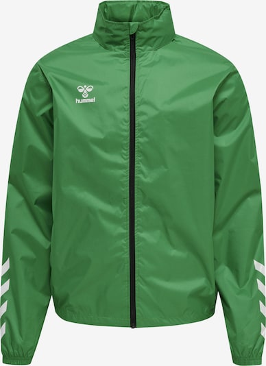 Hummel Trainingsjack 'Core XK' in de kleur Groen / Wit, Productweergave